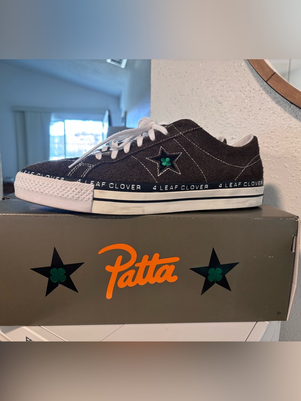 Converse x Patta One Star Pro "4 Leaf Clover" sneaker